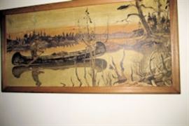 framed canoe