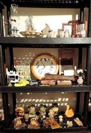 OWL COLLECTION & VINTAGE ECLECTIC ITEMS