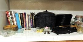 COOKBOOKS AND KITCHENWARE