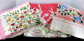 VINTAGE TABLECLOTHS