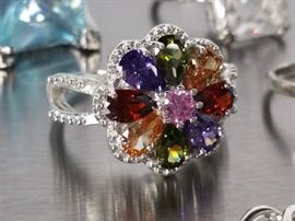 Large Group of Fashion Jewelry; Rings, Pendants, Bracelets, Earrings, Etc.
