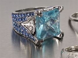 Large Group of Fashion Jewelry; Rings, Pendants, Bracelets, Earrings, Etc.
