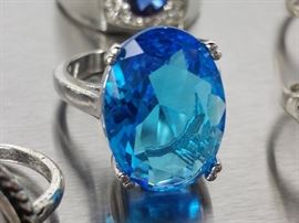 Large Group of Fashion Jewelry; Rings, Pendants, Bracelets, Earrings, Etc.
