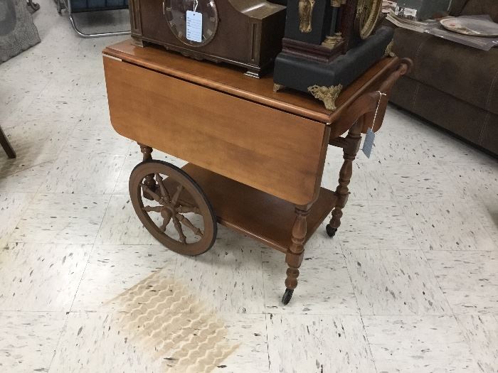 Vintage tea cart