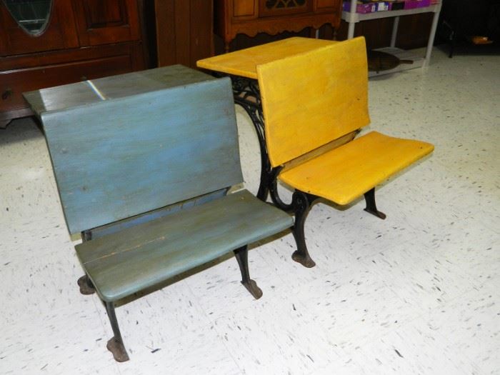 Old school desks