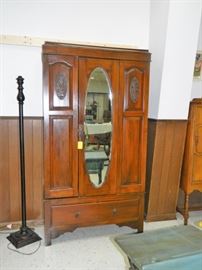 Glass front Armoire
