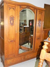 Oak Armoire