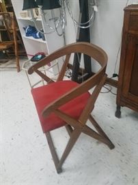 Side view of Mid-Century chair