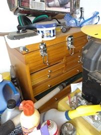 Tackle, work chest.