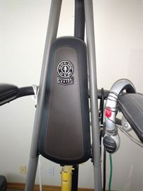 Gold's gym equipment.