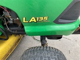 John Deere LA135 Limited Edition Riding Lawn Mower