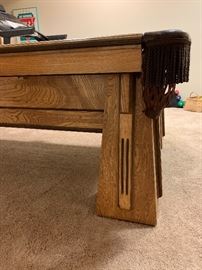 Vintage Billards/Pool Table Custom Made for Foxwood Casino