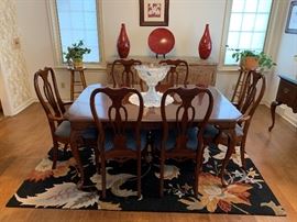 Jamestown Sterling Dining Room Table and Chairs Set