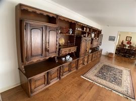 Custom German Made Sectional Wall Unit