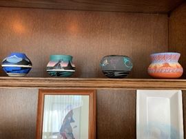 Signed Pottery Pieces