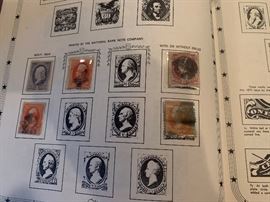Stamp Collection Starting in 1860's