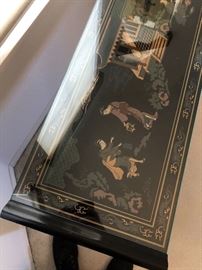 Drexel Heritage Chinoiserie Table 27x57x14in HxWxD
