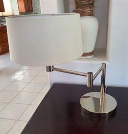 Ralph Lauren Swing Arm Desk Lamp Chrome