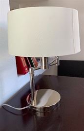 Ralph Lauren Swing Arm Desk Lamp Chrome