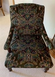World Market Arm Chair #1 37x29x35in HxWxD