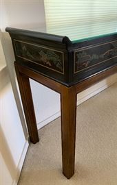 Drexel Heritage Chinoiserie Table 27x57x14in HxWxD