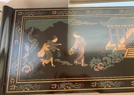 Drexel Heritage Chinoiserie Table 27x57x14in HxWxD