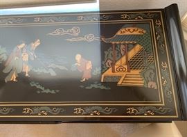 Drexel Heritage Chinoiserie Table 27x57x14in HxWxD