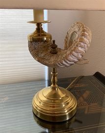 Ram Horn Lamp