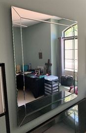 Large Wall Mount Mirror 51in H x 46in W