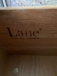 Lane Walnut Wardrobe Cab/Dresser 72x44x23in HxWxD