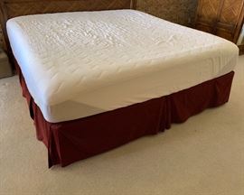 Serta iComfort King Memory Foam Mattress w/ Box spring and headboard (was $2,500.00) 44x83x81in HxWxD