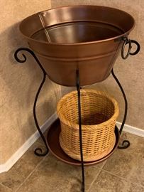 Faux Copper/Iron Stand