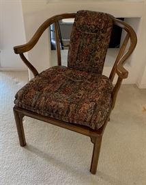 Drexel Heritage Asian Curve Back Chair 32x28x27in HxWxD