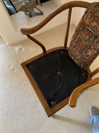 Drexel Heritage Asian Curve Back Chair 32x28x27in HxWxD