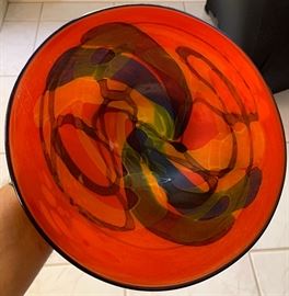 Art Glass Dish