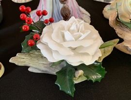 Boehm studios Christmas Rose