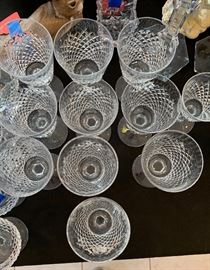 10 Waterford Alana Water Goblet Glasses