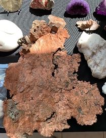 Natural Copper Ore Deposit