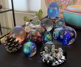 Art Glass Paperweights