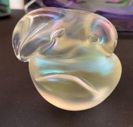 Orient & Flume Art Glass Bunny/Rabbit