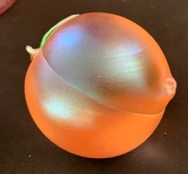 Orient & Flume Art Glass Peach