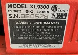 ORECK XL9300 Commercial Vacuum