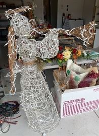 Christmas Angel Lighted Yard Decoration