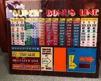 Bally Slot Machine Mirror 
