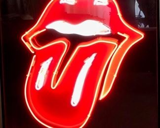 Rolling Stones-Lips Neon Sign-HUGE!!!!