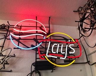 Lays Neon Advertising Sign 