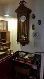 Antique scale collection.