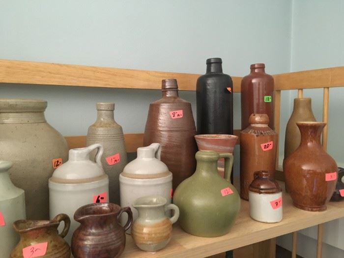 Some of the stoneware available.