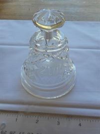 Waterford Crystal bell 1776-1976 200 Year Anniversary Edition 3 3/4' tall https://ctbids.com/#!/description/share/133139