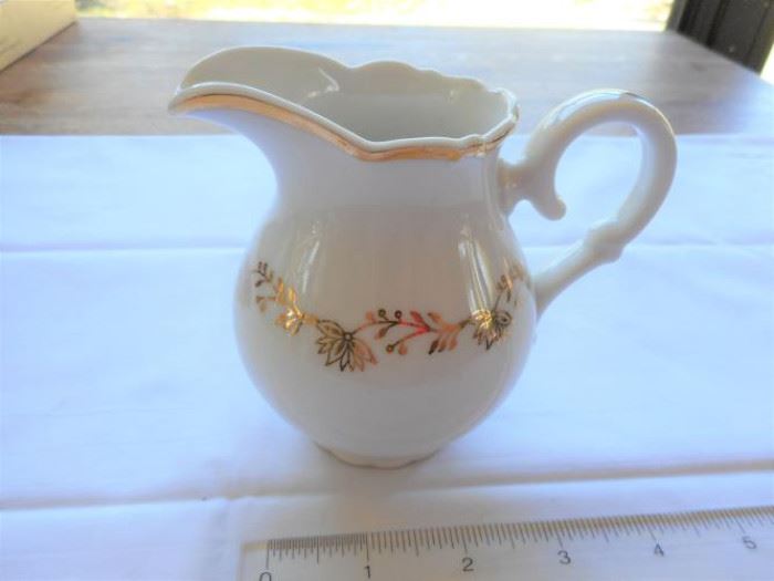 MZ Aetrohlau Czech #37 gold edged small pitcher 4 1/2" https://ctbids.com/#!/description/share/133144